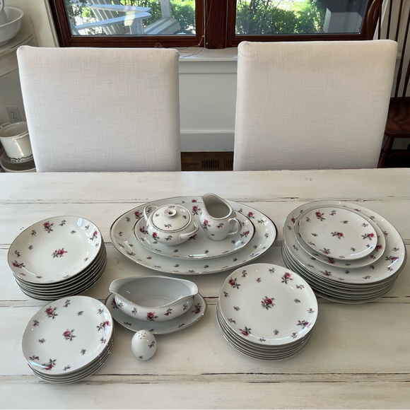 Rosechintz by Meito Kap Dining Set Of 2 Rosechintz By Meito Japan